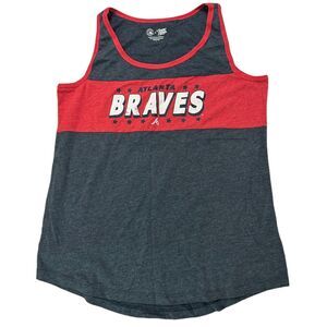 NWT Atlanta Braves MLB Official Merchandise Youth Boys Large Tank Top Shirt
